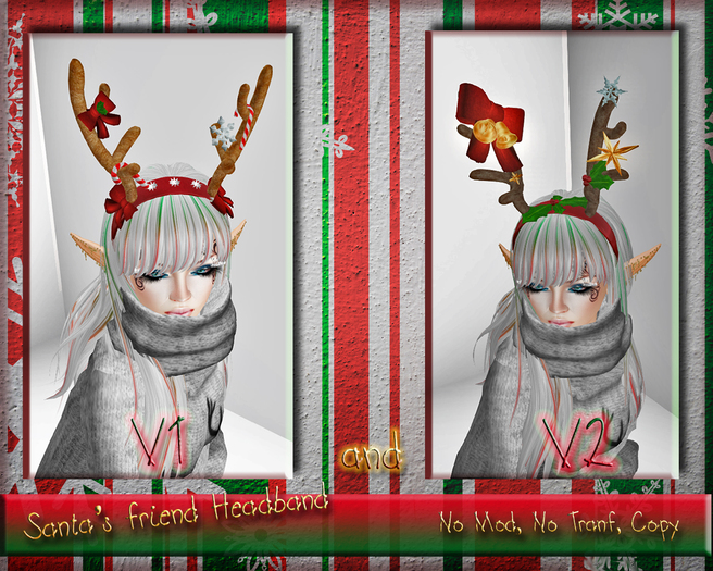 What I Dreamed -Santa's friend V.2 - Headband