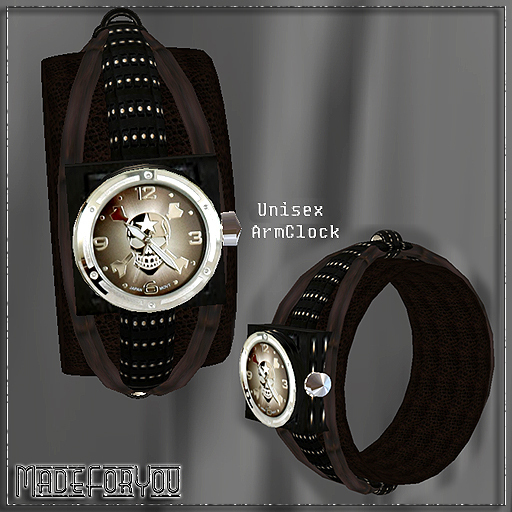 Clock-arm-brown-L/MadeForYou