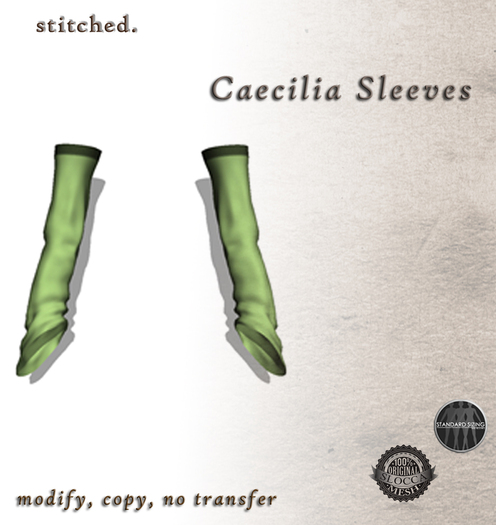 [S] Caecilia Sleeves /Grass