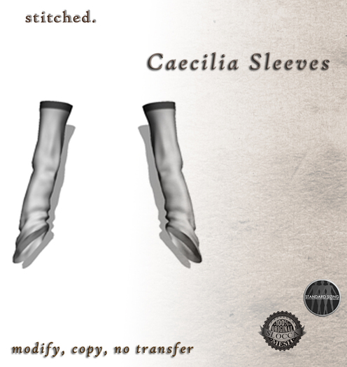 [S] Caecilia Sleeves /Gray