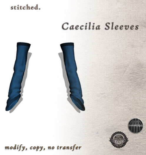 [S] Caecilia Sleeves /Blue