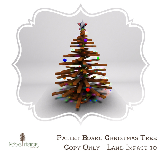 Merry Christmas! Pallet Board Christmas Tree