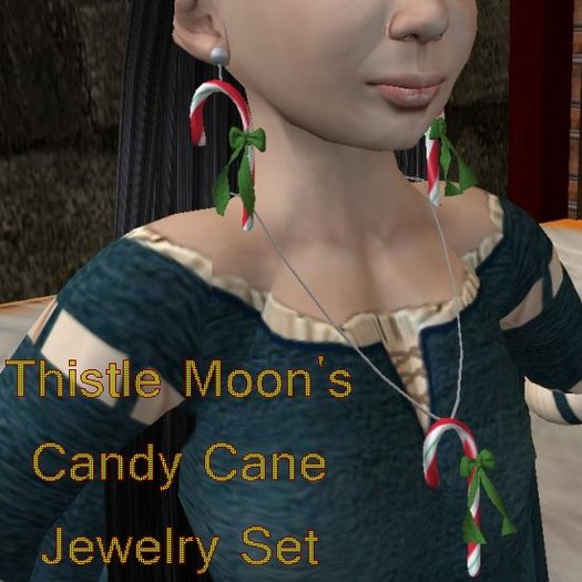 :TMD: Candy Cane Jewelry Set
