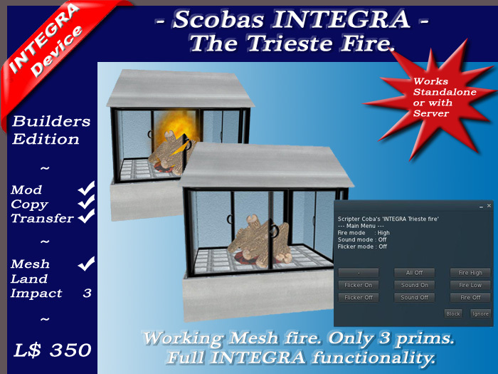 INTEGRA Builders System - The Trieste Fire