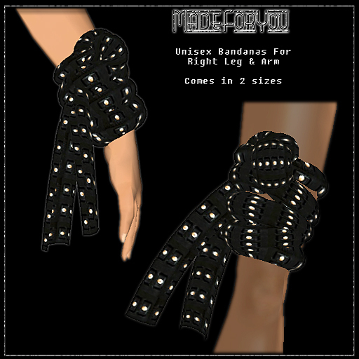 Leather-Leg&Hand-bandanas/MadeForYou