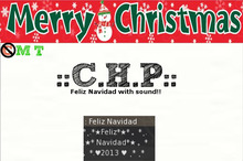Feliz Navidad Gesture from C.H.P