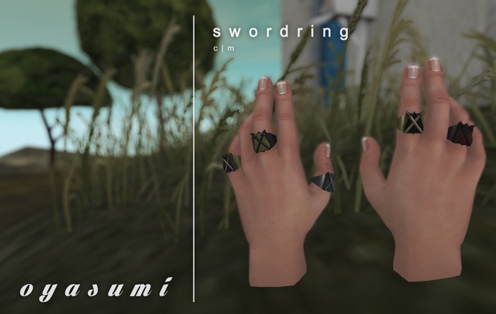 oyasumi / swordring silver