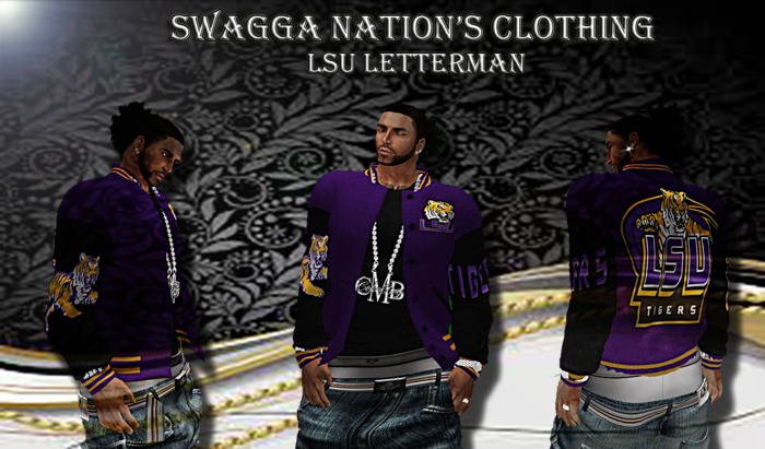 ~SNC~ LSU Men's Letterman