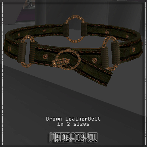 Brown-leatherbelt/MadeForYou