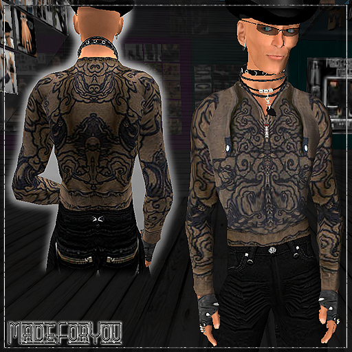 Brown-grungeshirt/MadeForYou