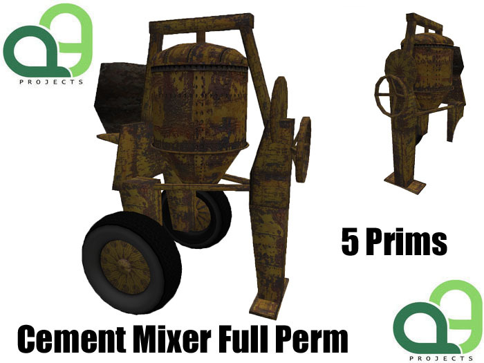 Cement Mixer Full Perm (Boxed)