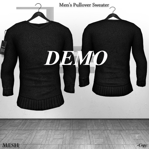 DE Designs - Men's Pullover Sweater - DEMO