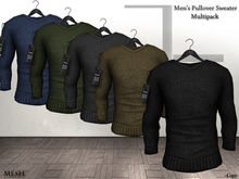 DE Designs - Men's Pullover Sweater - Multipack