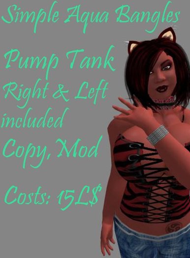 Simple Bangles Pump Tank