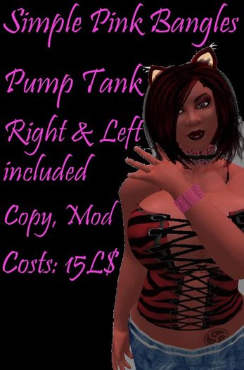 Simple Bangles Pump Tank