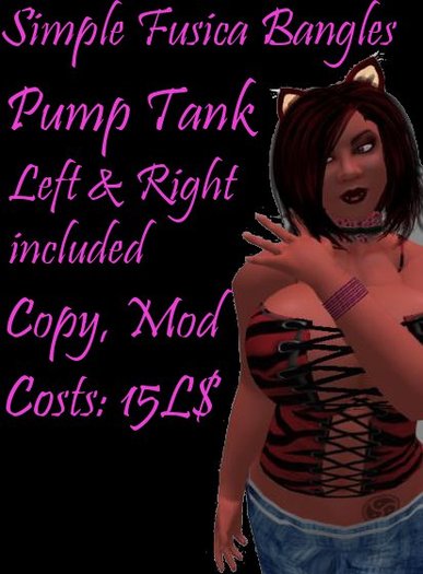 Simple Bangles Pump Tank