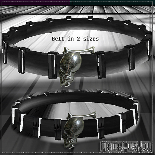 Belt-black-greyskull/MadeForYou