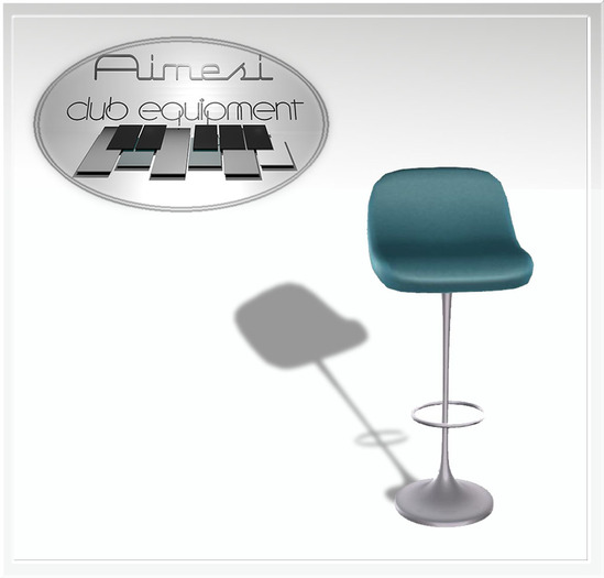 ACE Mesh Bar Stool 2 white