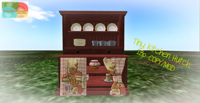 [DD] Tiny Kitchen Hutch - Box