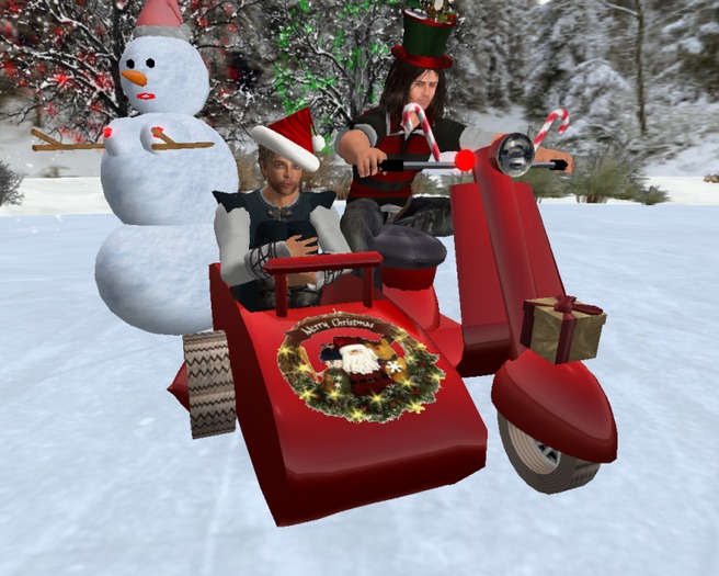 Christmas Scooter (Red)