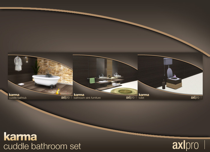 AXL pro box - Karma Cuddle Bathroom Set