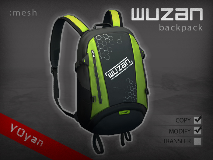 Backpack (Wuzan) Yoyan