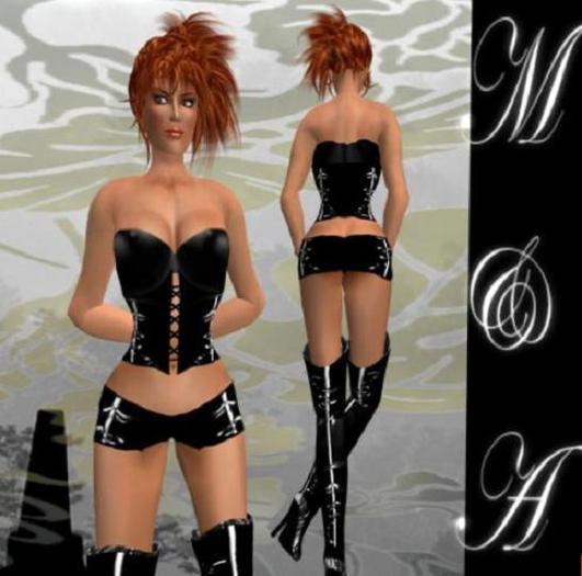 Flirt Set Black M&A Design