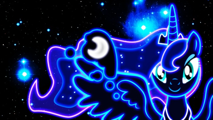 Neon Princess Luna by ultimateultimate