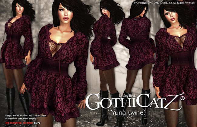 >>GothiCatz<< Yuna (wine)