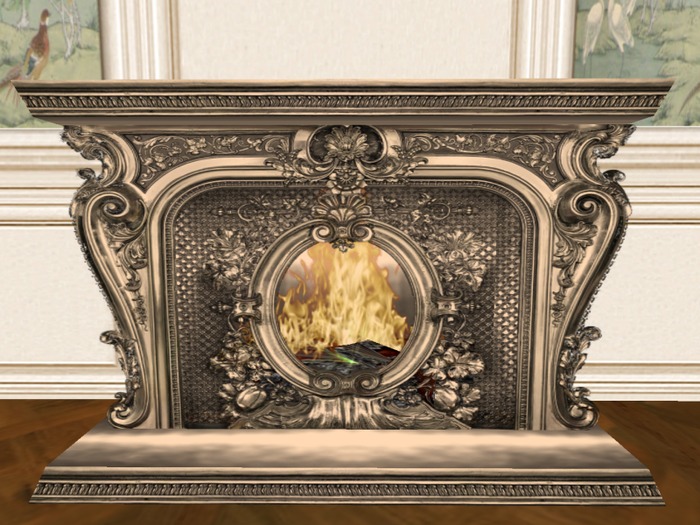 Fireplace - Light gold 