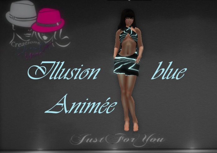 illusion blue