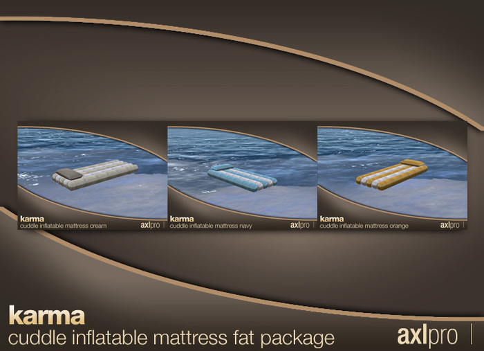 AXL pro box - Karma Cuddle Inflatable Mattress - Fat Package