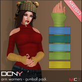 DCNY Mesh Arm Warmers, Gumball Pack