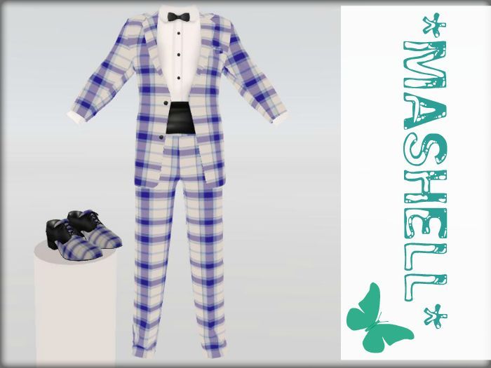 *ms* winter Mesh_Men's Formal Tuxedo&Shoes