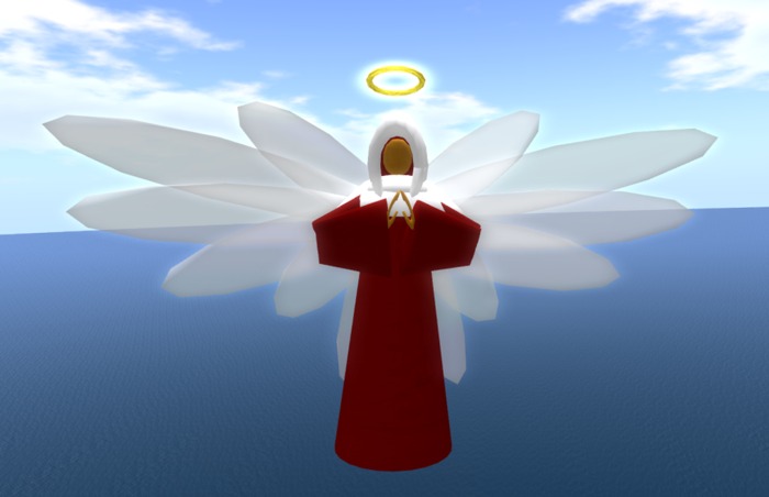 Ange - mains jointes