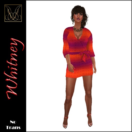 JCD Whitney Blue Mesh Dress (bagged)