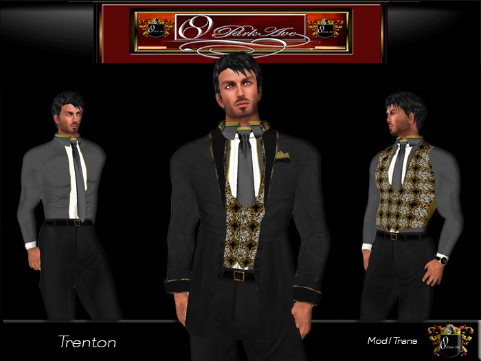 69 Park Ave GQ "Trenton II" Mens Formal Suit