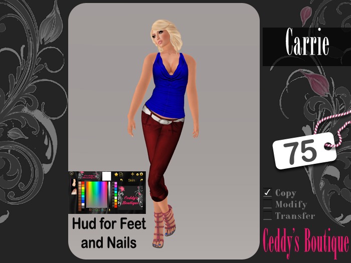 Carrie Full Outfit Navy/Red