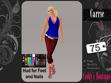 Carrie Full Outfit Navy/Red