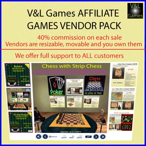V&L Affilate Games Pack (CasperVend)
