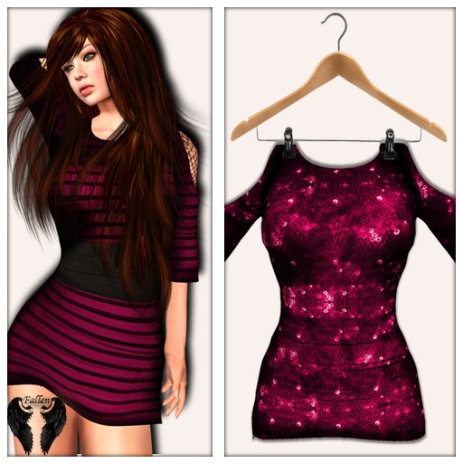 *Fallen* -NightWish/ Lurex Pink