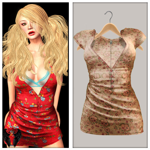 *Fallen* - Lollita/ Floral Golden