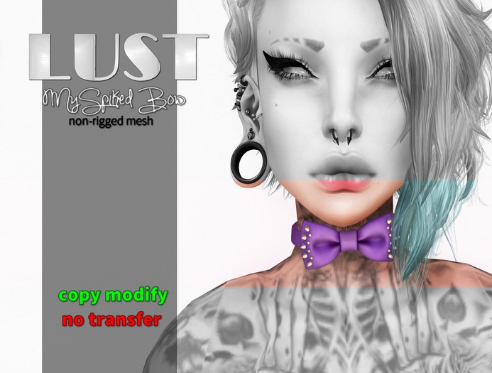 LUST - MySpiked Bow RED (box)