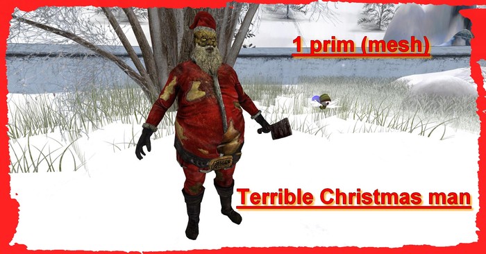 terible christmas man