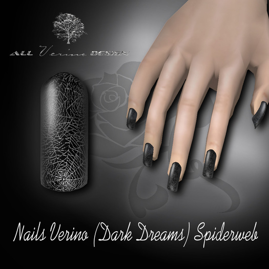 Nails Verino (Dark Dreams) Spiderweb