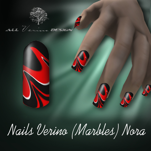 Nails Verino (Marbles) Nora