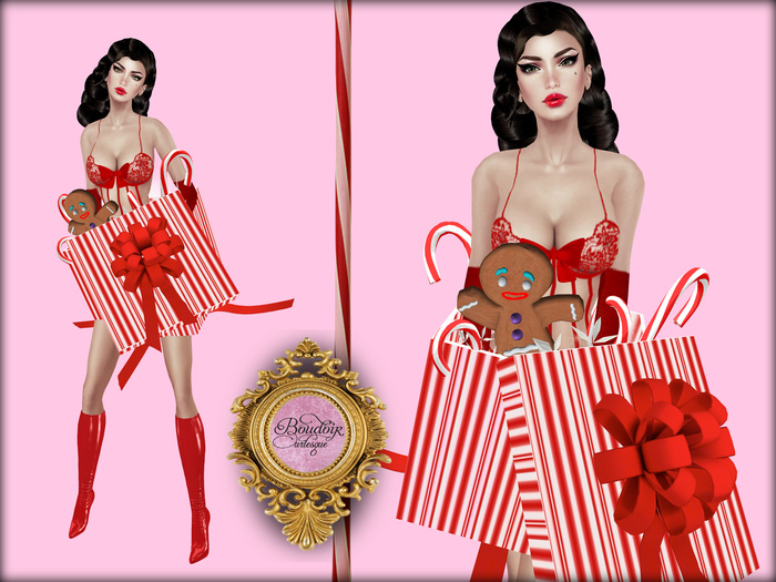 Boudoir Christmas -Handle With Care