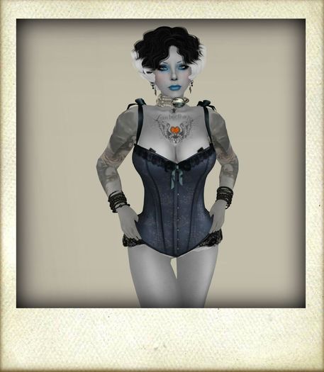 PunkD HolyPopArt Corset