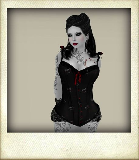 PunkD HolyPopArt Corset