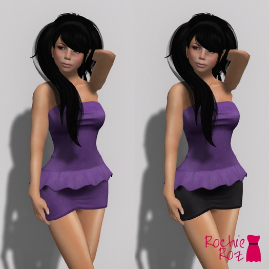 Rochie Roz - Emily Dress Purple